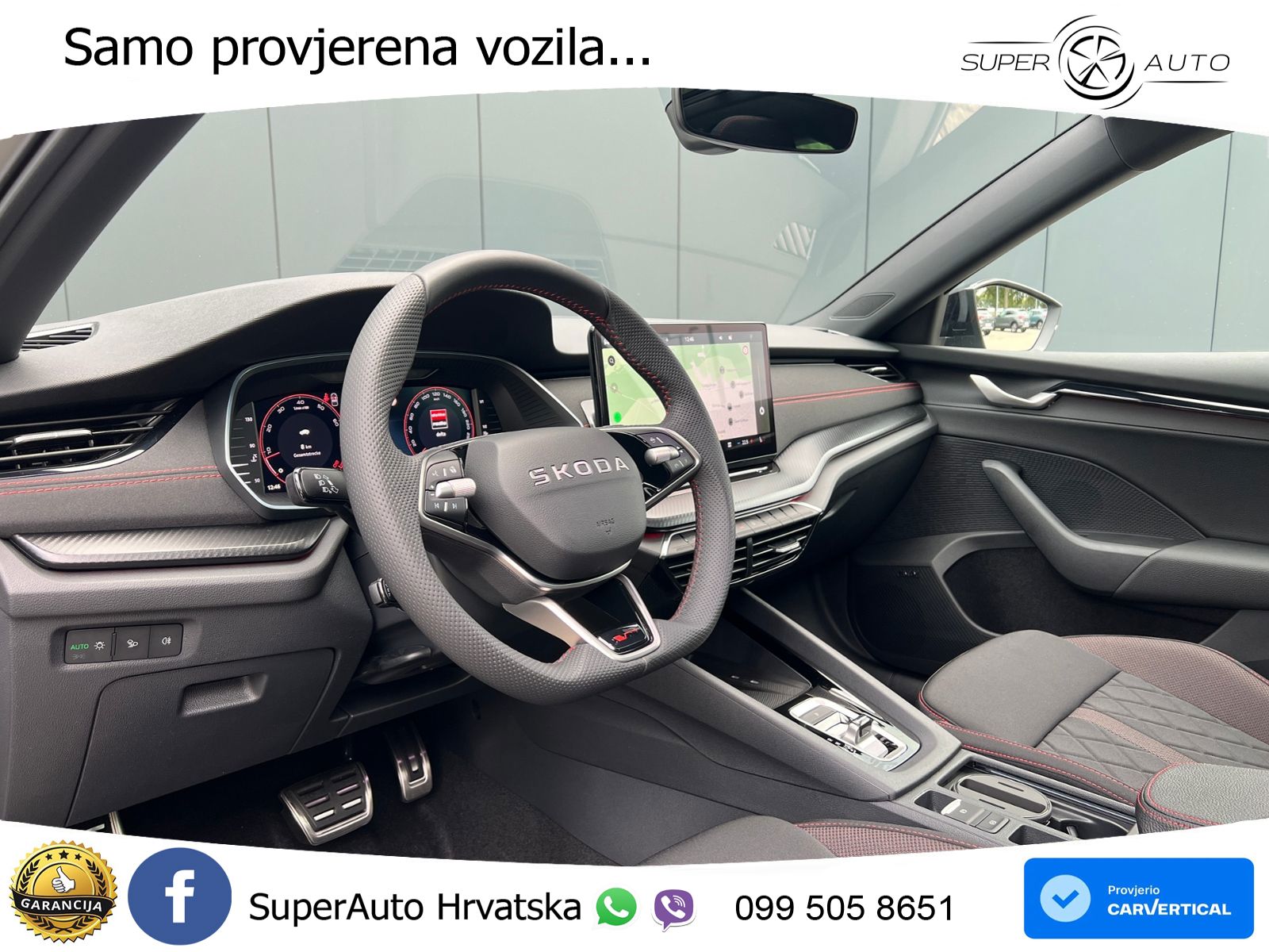 Škoda Octavia Combi RS 2.0 TSI (265 KS) DSG MATRIX+GR SJED+KAM