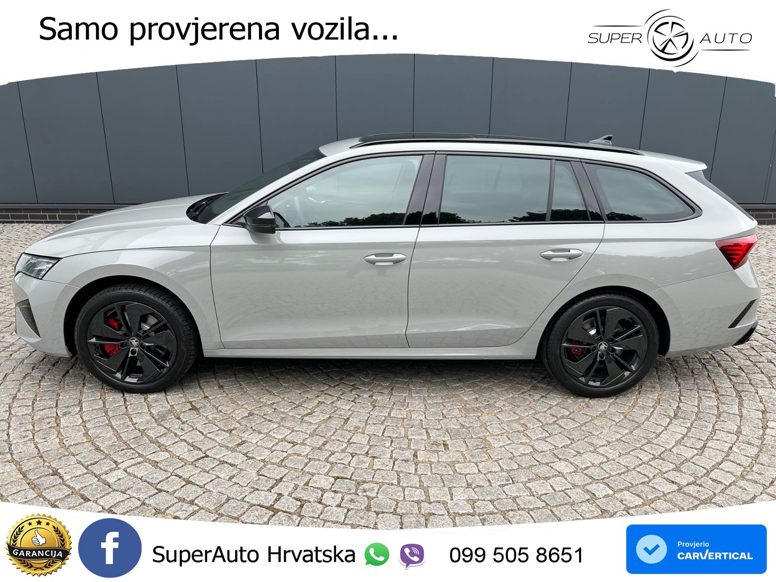 Škoda Octavia Combi RS 2.0 TSI (265 KS) DSG MATRIX+GR SJED+KAM