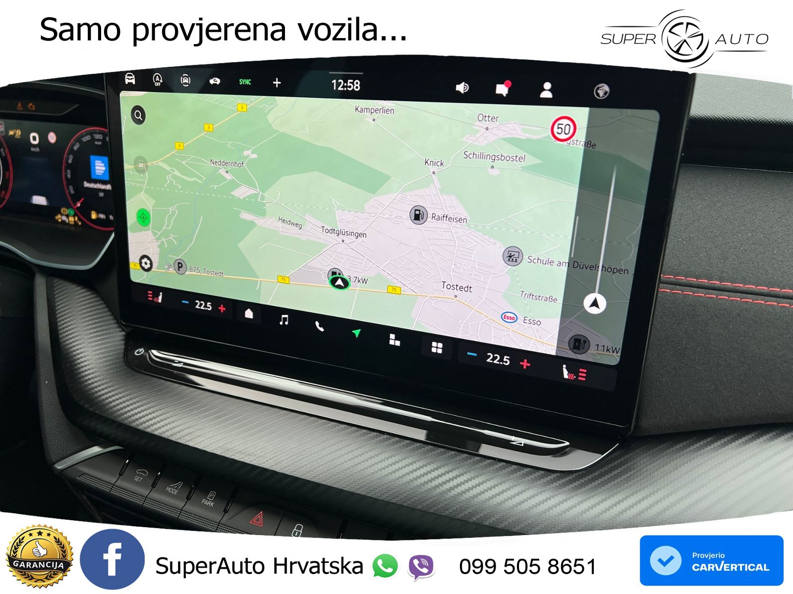 Škoda Octavia Combi RS 2.0 TSI (265 KS) DSG MATRIX+GR SJED+KAM