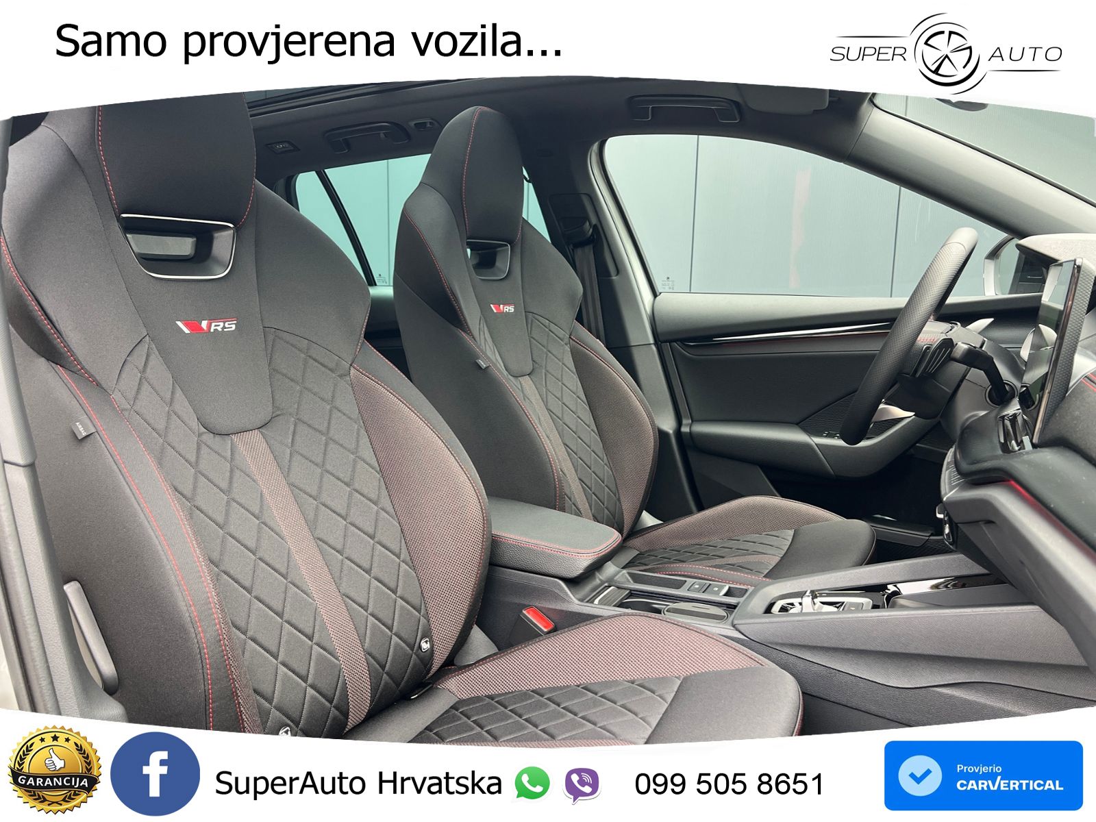 Škoda Octavia Combi RS 2.0 TSI (265 KS) DSG MATRIX+GR SJED+KAM