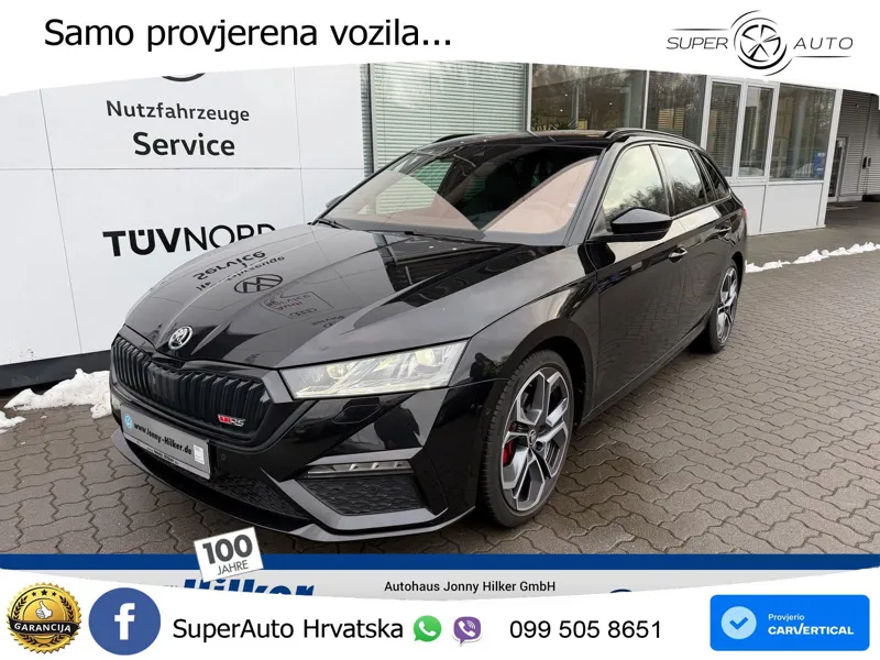 Škoda Octavia Combi RS 2.0 TDI (200 KS) DSG LED+GR SJED+ACC