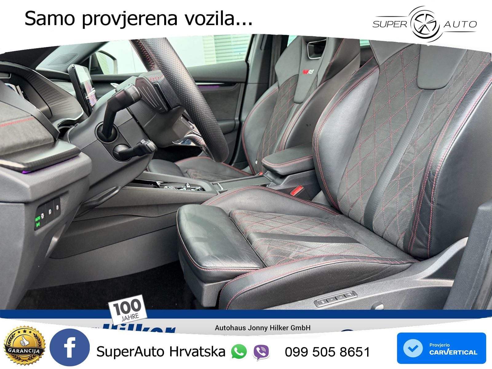 Škoda Octavia Combi RS 2.0 TDI (200 KS) DSG LED+GR SJED+ACC
