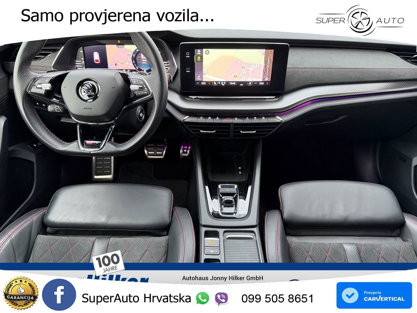 Škoda Octavia Combi RS 2.0 TDI (200 KS) DSG LED+GR SJED+ACC