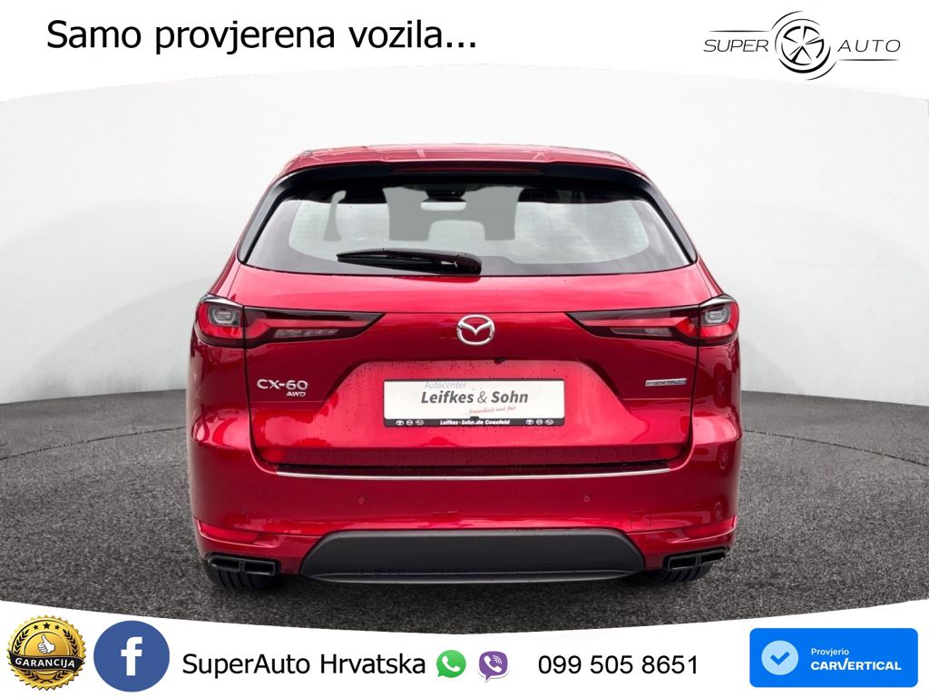 Mazda CX-60 2.5 e-Skyactiv (328 KS) AWD Automatic LED+GR SJED+ACC