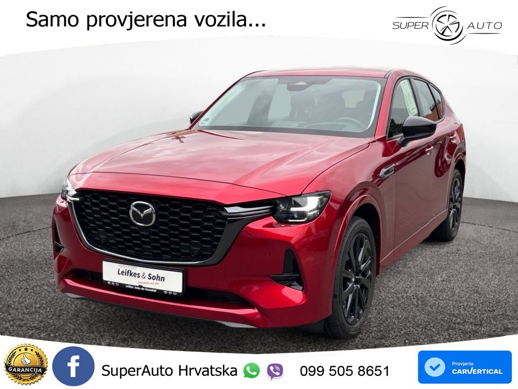 Mazda CX-60 2.5 e-Skyactiv (328 KS) AWD Automatic LED+GR SJED+ACC