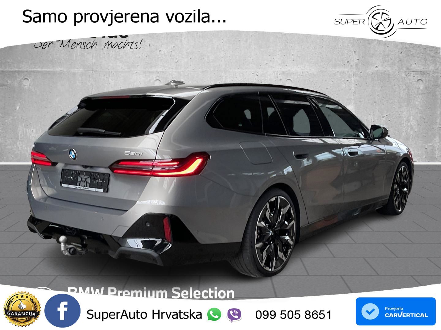 BMW 520i Touring (208 KS) Steptronic ACC+HEAD+GR SJED+360+PANO