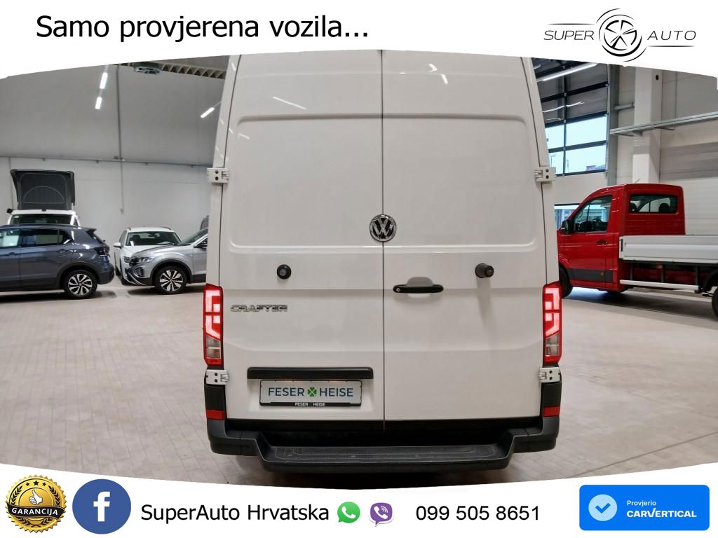 Volkswagen Crafter 35 Kasten 2.0 TDI Rear View/Klima 140 KS