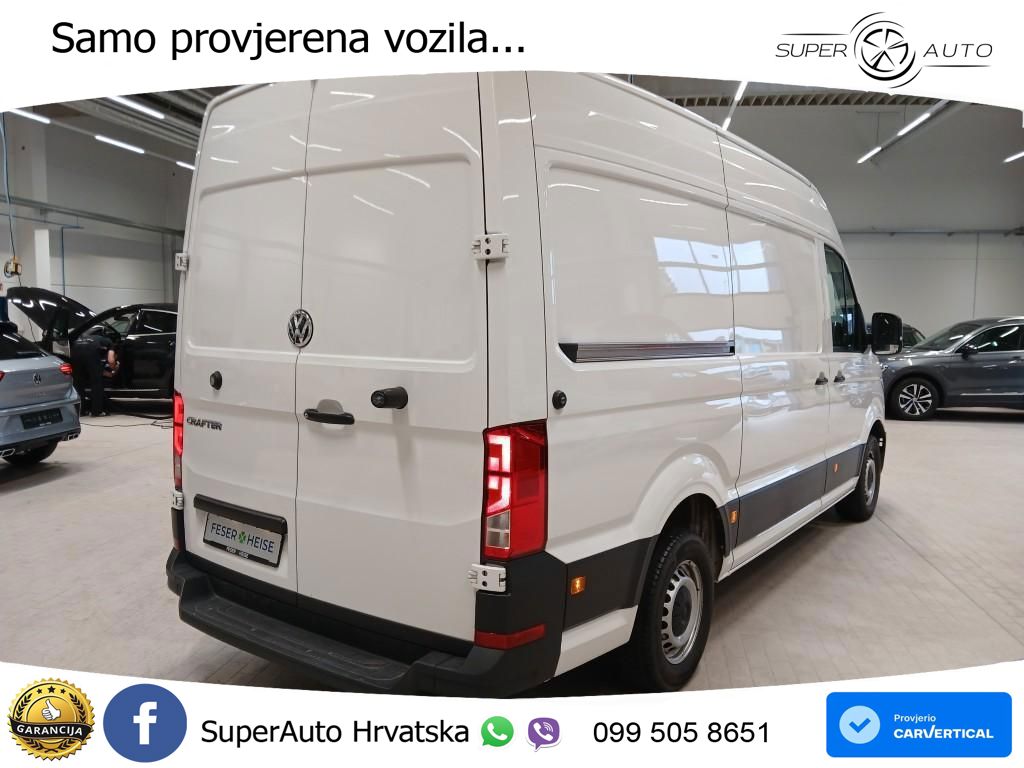 Volkswagen Crafter 35 Kasten 2.0 TDI Rear View/Klima 140 KS