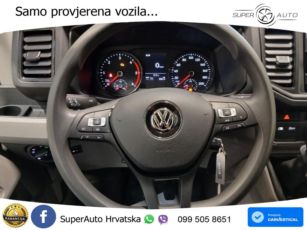 Volkswagen Crafter 35 Kasten 2.0 TDI Rear View/Klima 140 KS