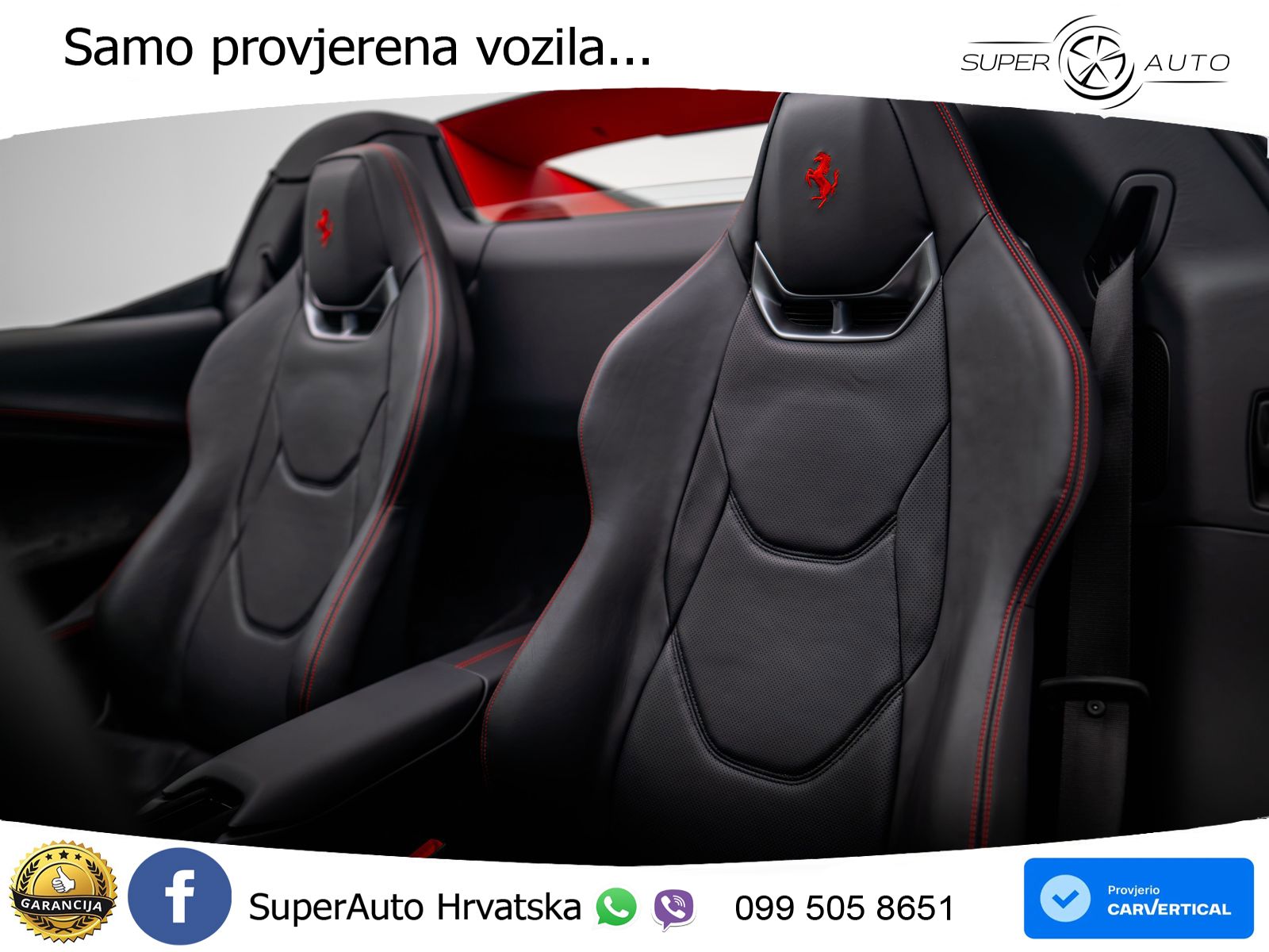 Ferrari 296 GTS 3.0 V6 (830 KS) F1 DCT LED+GR SJED+ACC