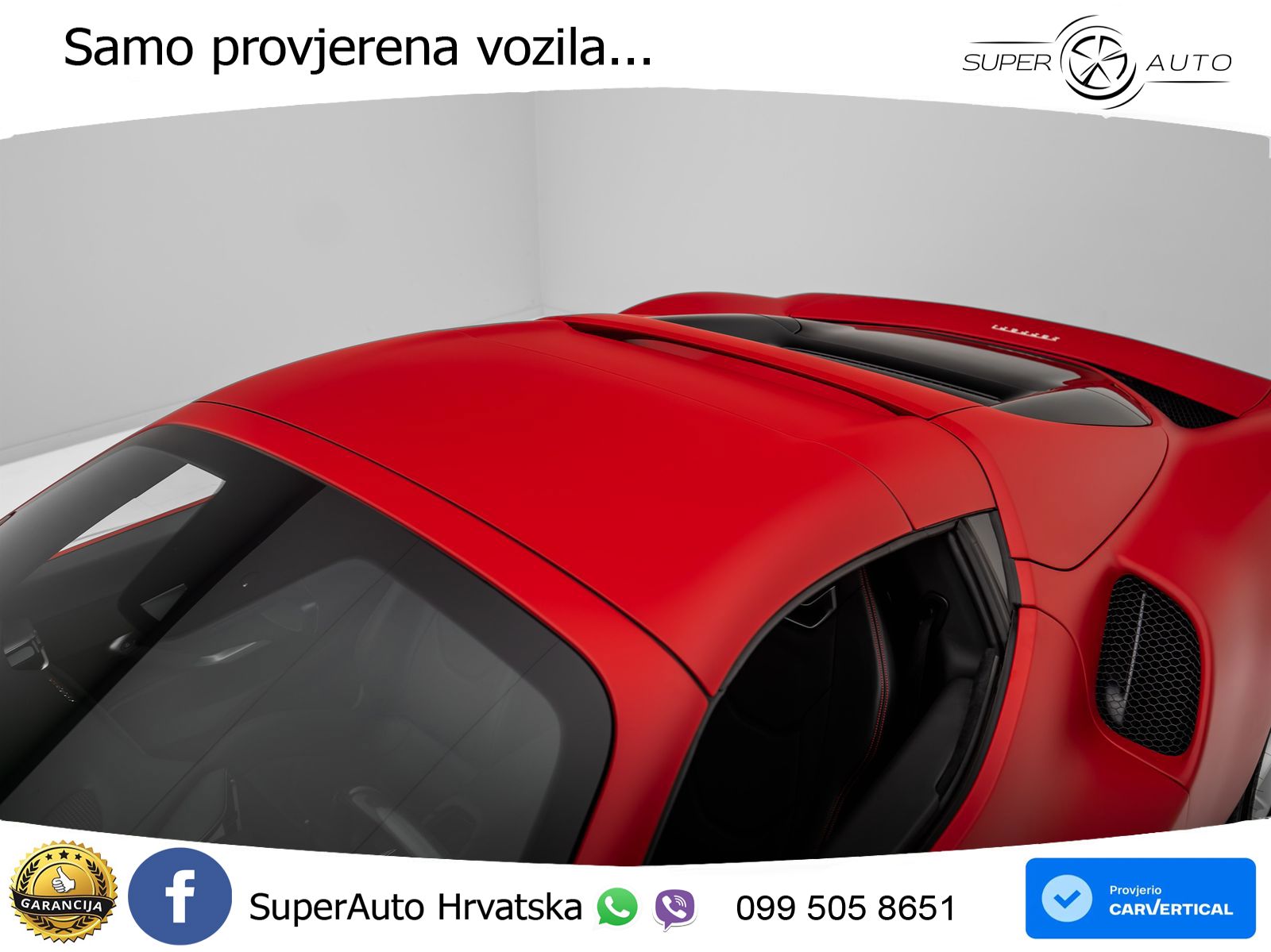 Ferrari 296 GTS 3.0 V6 (830 KS) F1 DCT LED+GR SJED+ACC