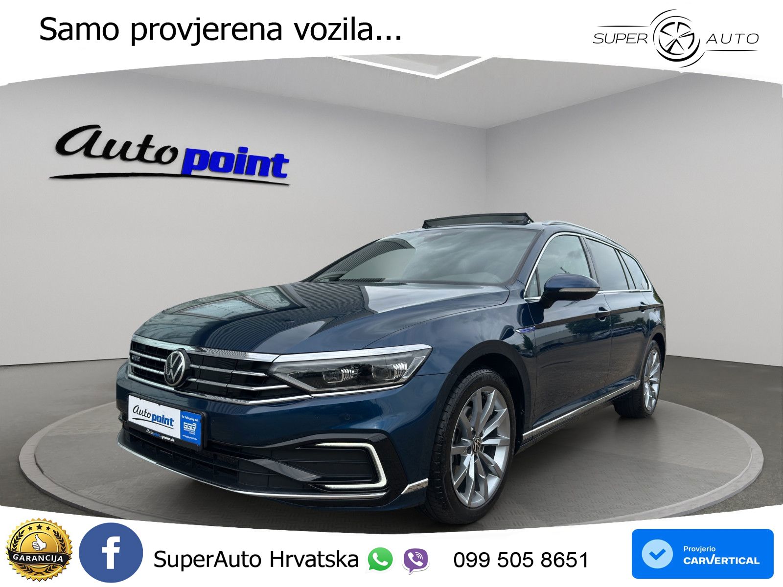 Volkswagen Passat Variant GTE 1.4 TSI (218 KS) DSG R-Line LED+GR SJED+ACC