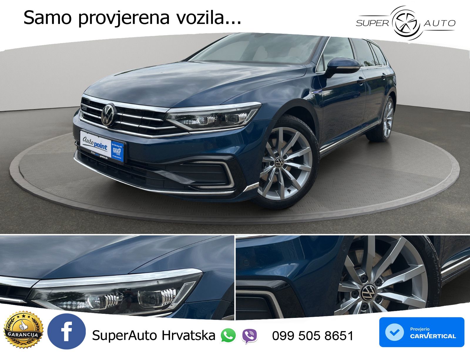 Volkswagen Passat Variant GTE 1.4 TSI (218 KS) DSG R-Line LED+GR SJED+ACC