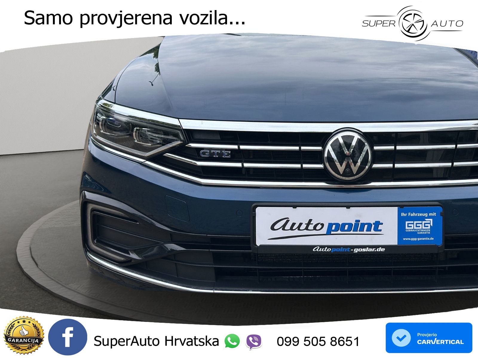 Volkswagen Passat Variant GTE 1.4 TSI (218 KS) DSG R-Line LED+GR SJED+ACC