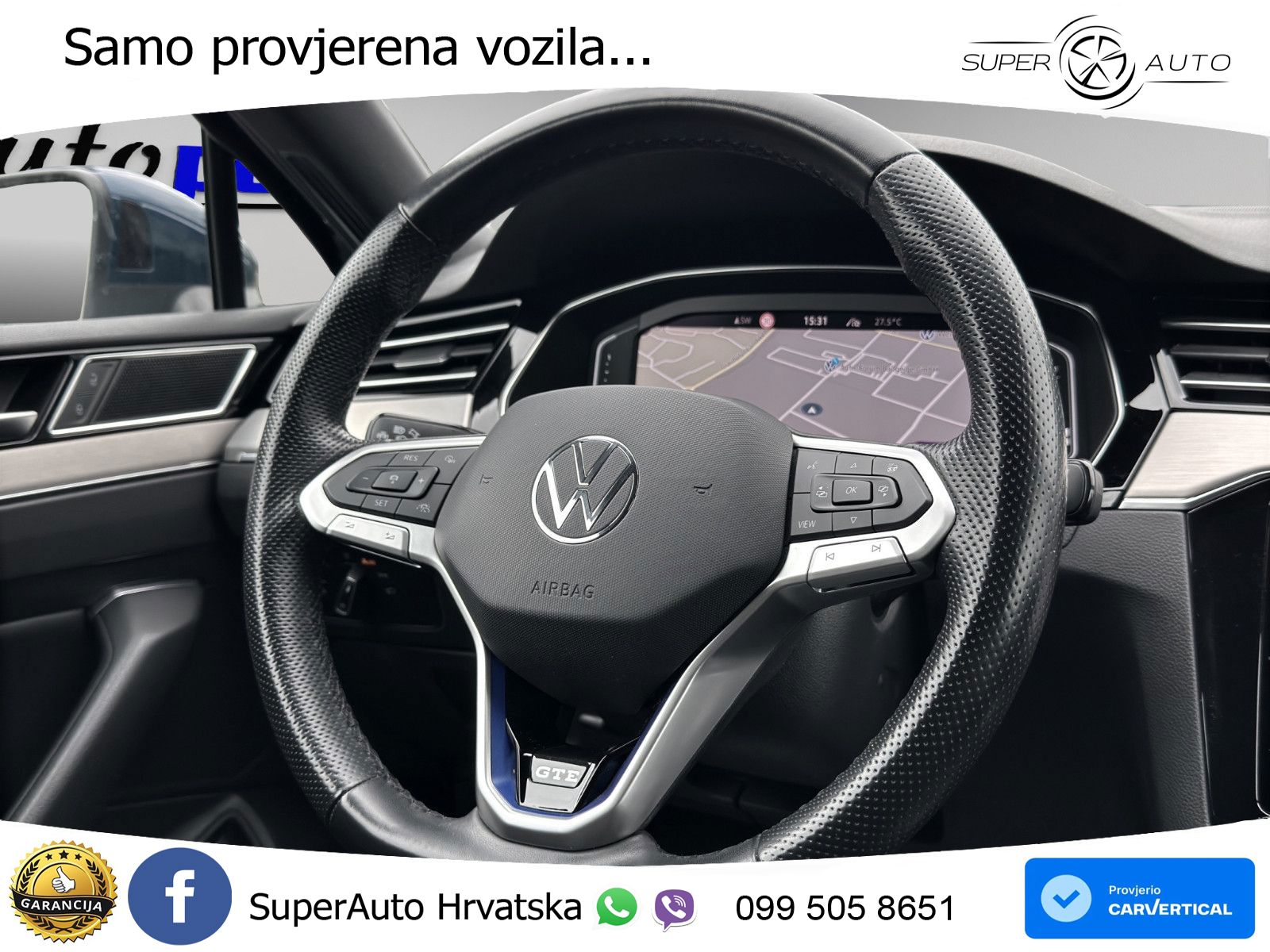 Volkswagen Passat Variant GTE 1.4 TSI (218 KS) DSG R-Line LED+GR SJED+ACC