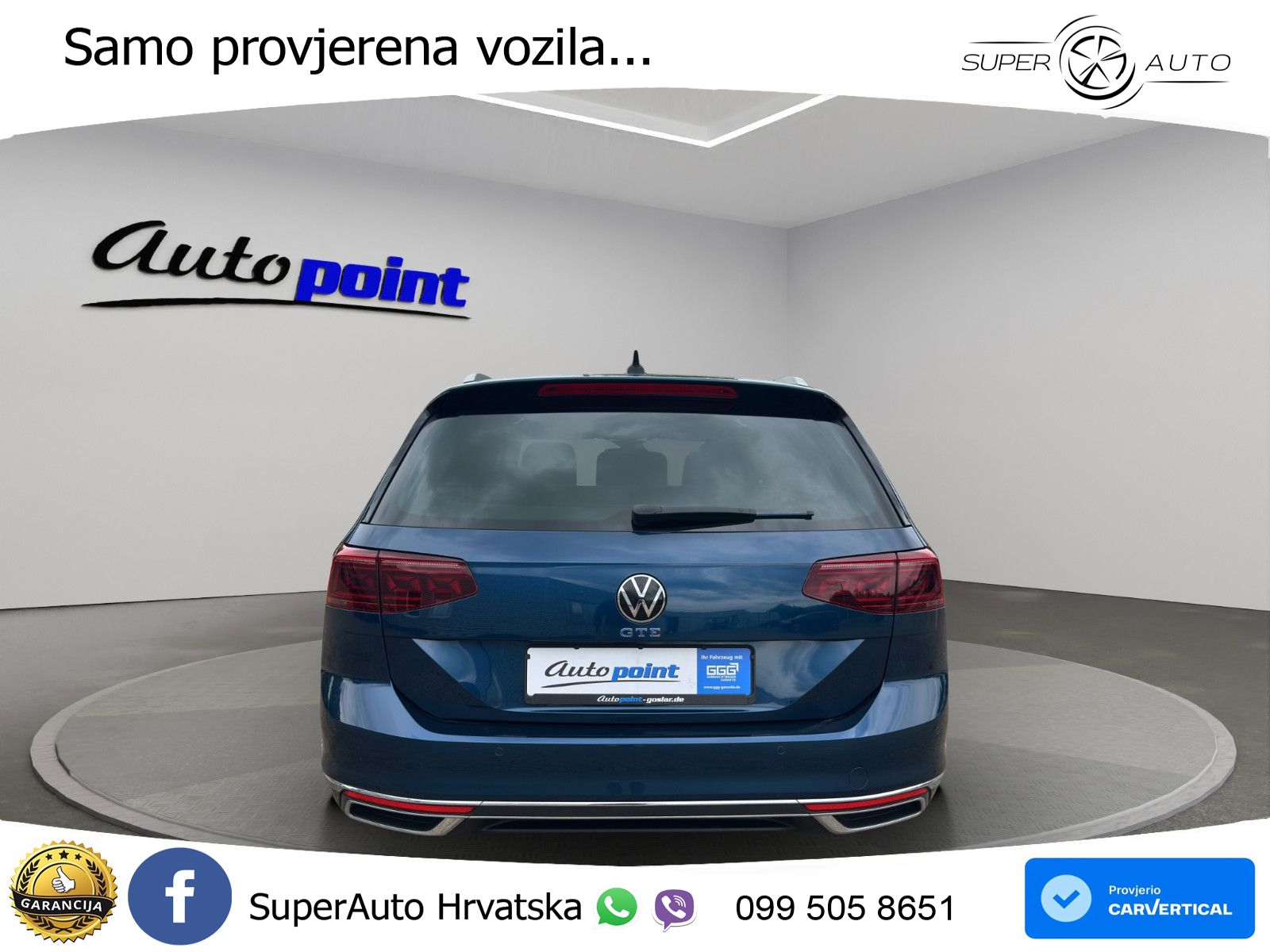 Volkswagen Passat Variant GTE 1.4 TSI (218 KS) DSG R-Line LED+GR SJED+ACC