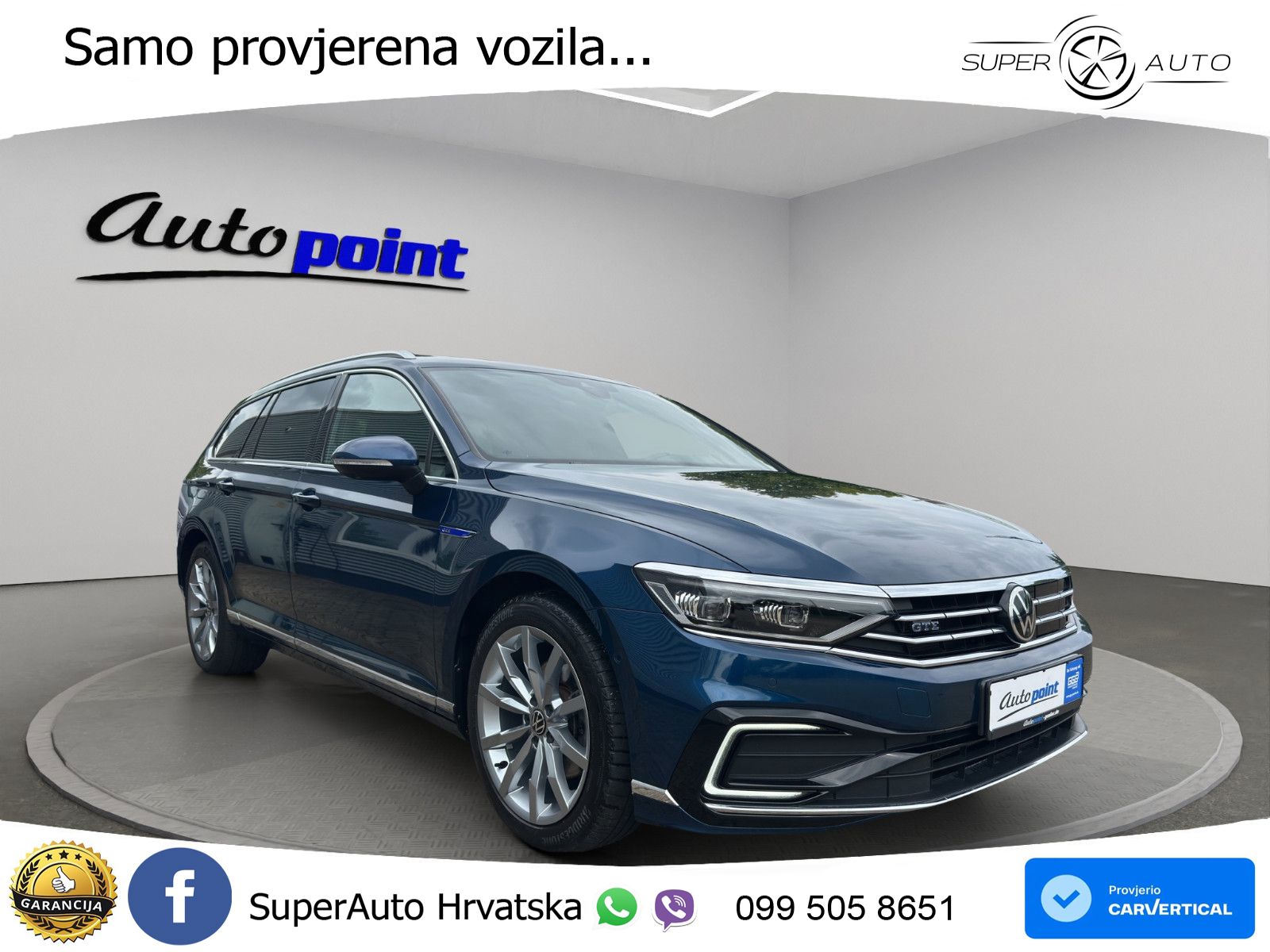Volkswagen Passat Variant GTE 1.4 TSI (218 KS) DSG R-Line LED+GR SJED+ACC