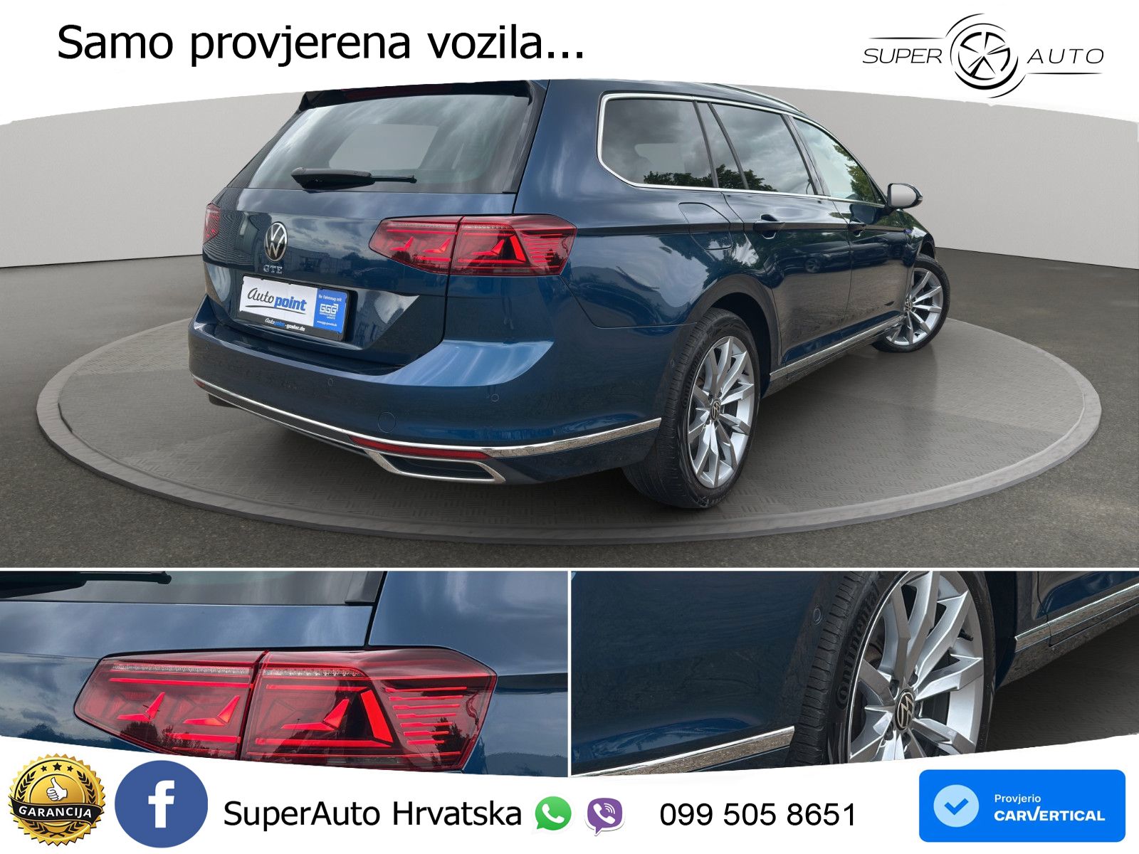 Volkswagen Passat Variant GTE 1.4 TSI (218 KS) DSG R-Line LED+GR SJED+ACC