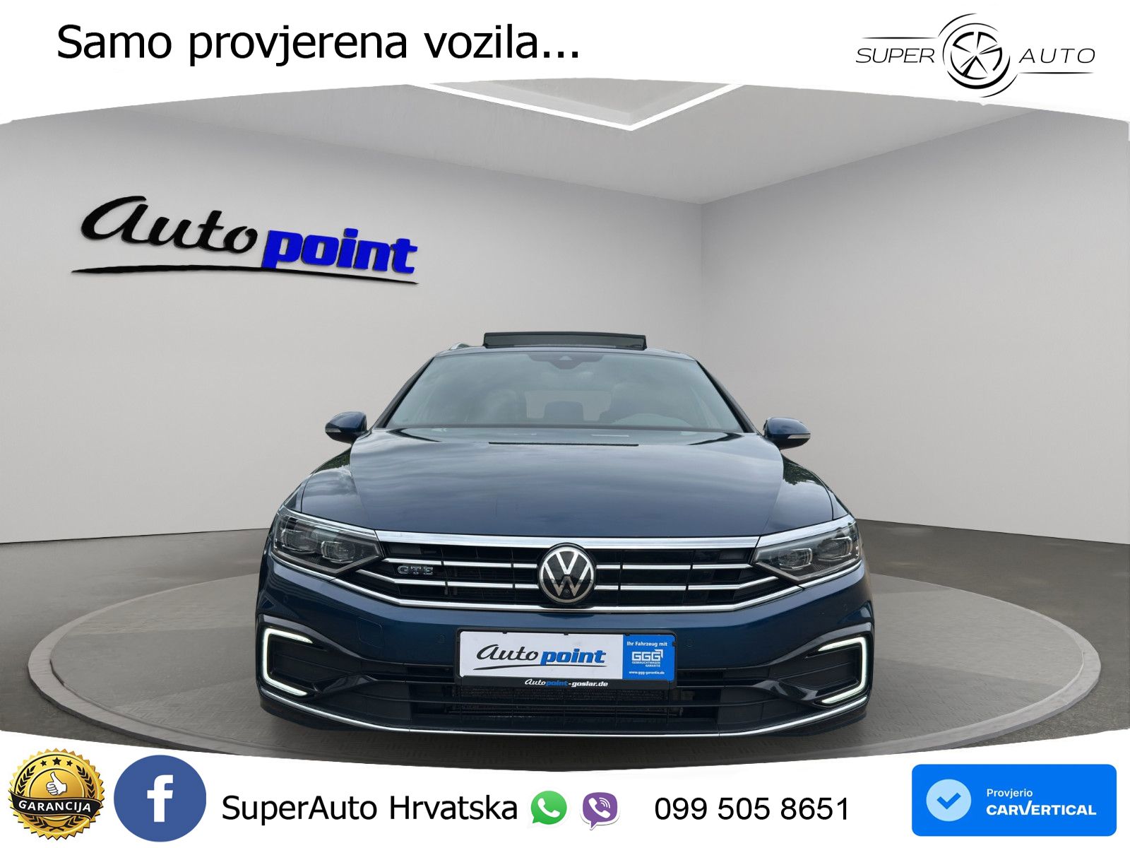 Volkswagen Passat Variant GTE 1.4 TSI (218 KS) DSG R-Line LED+GR SJED+ACC