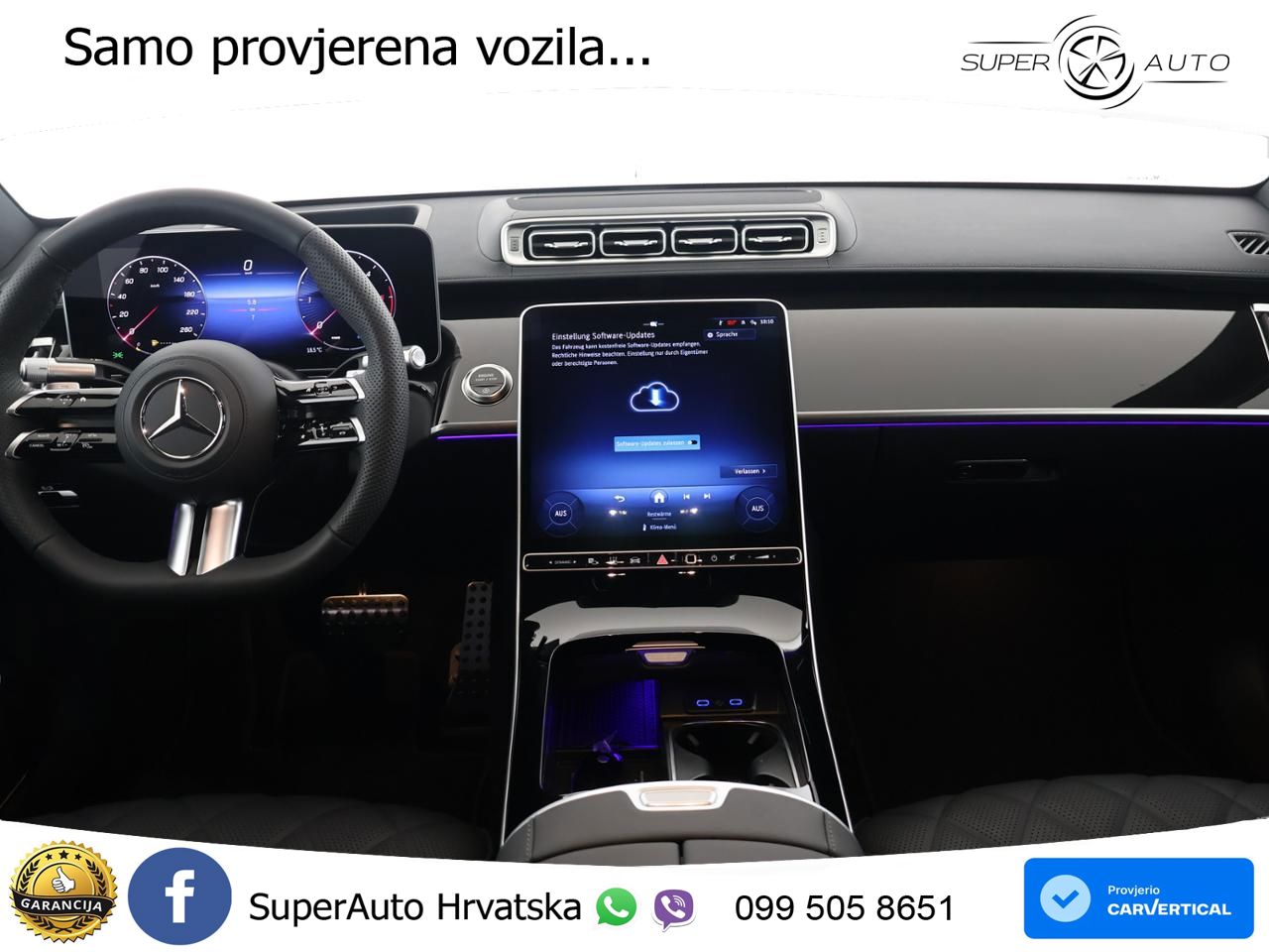 Mercedes S 450d (367 KS) EQ Boost 4MATIC 9G-TRONIC AMG ACC+HEAD+4xGR SJED+360+PANO