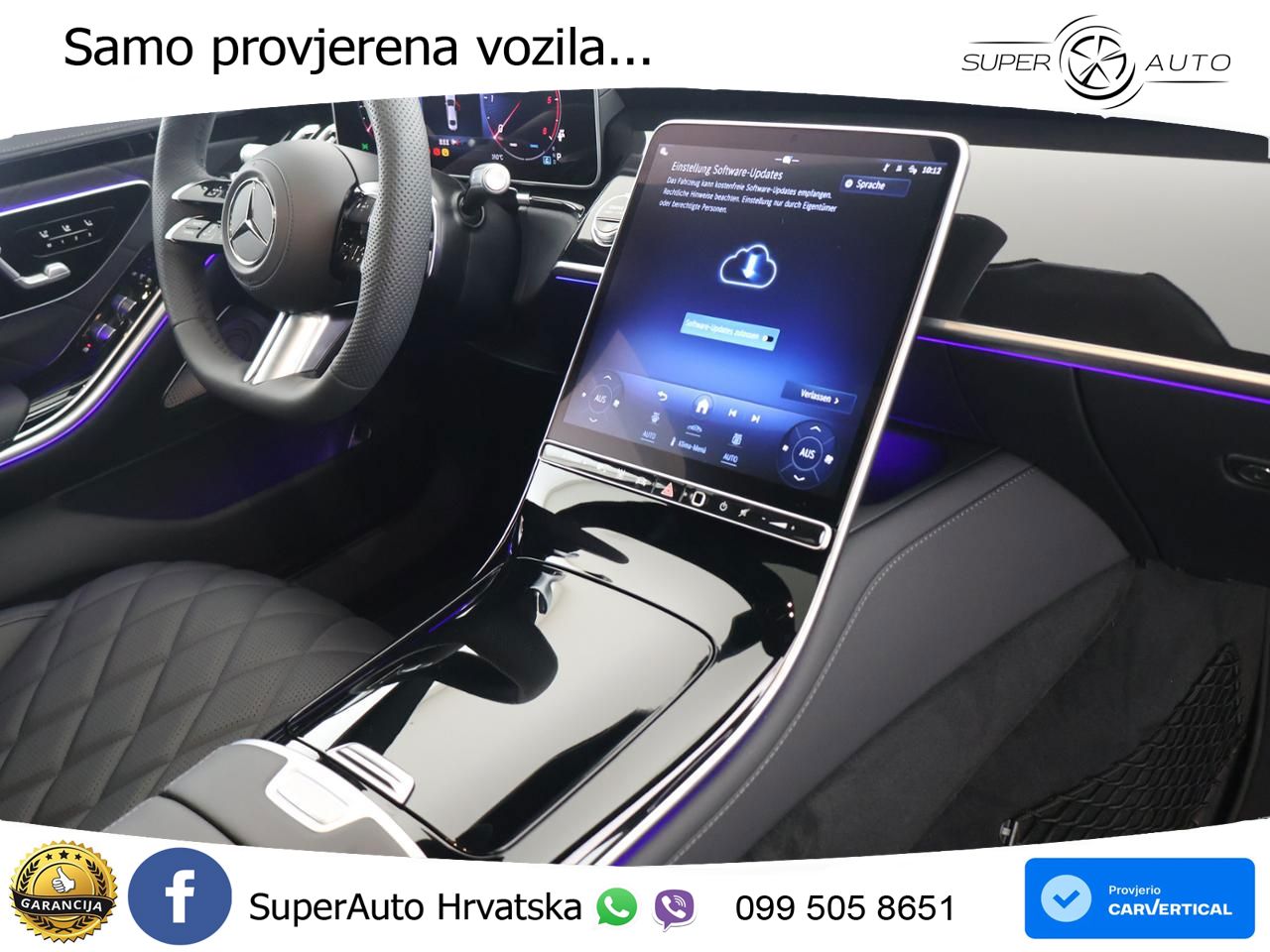 Mercedes S 450d (367 KS) EQ Boost 4MATIC 9G-TRONIC AMG ACC+HEAD+4xGR SJED+360+PANO