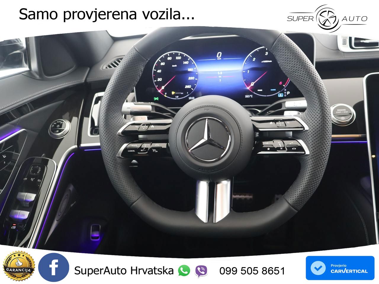 Mercedes S 450d (367 KS) EQ Boost 4MATIC 9G-TRONIC AMG ACC+HEAD+4xGR SJED+360+PANO