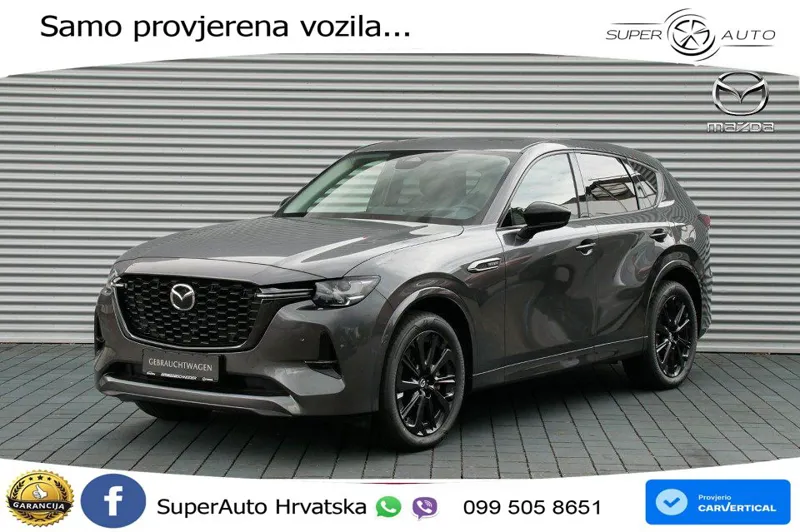 Mazda CX-60 3.3 e-Skyactiv D (254 KS) AWD Automatic LED+GR SJED+ACC