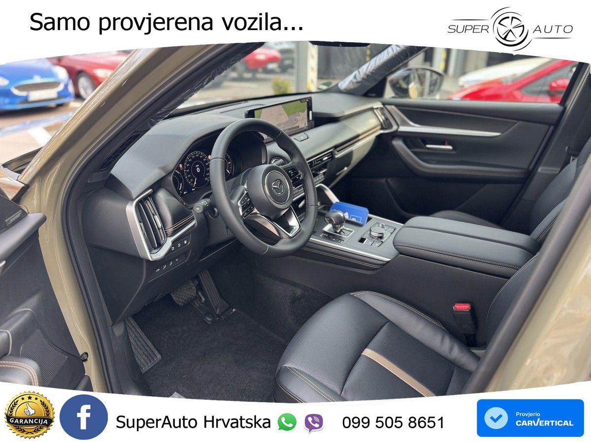 Mazda CX-60 2.5 e-Skyactiv (328 KS) AWD Automatic ACC+HEAD+4xGR SJED+360+PANO