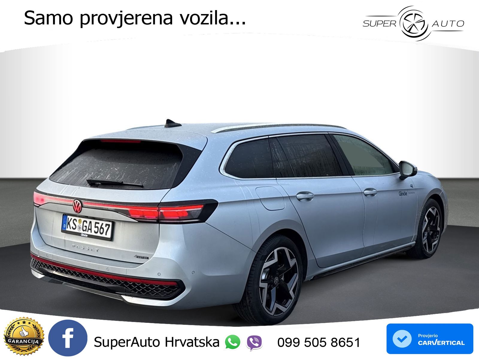 Volkswagen Passat Variant 2.0 TDI (193 KS) 4MOTION DSG R-Line MATRIX+GR SJED+KAM