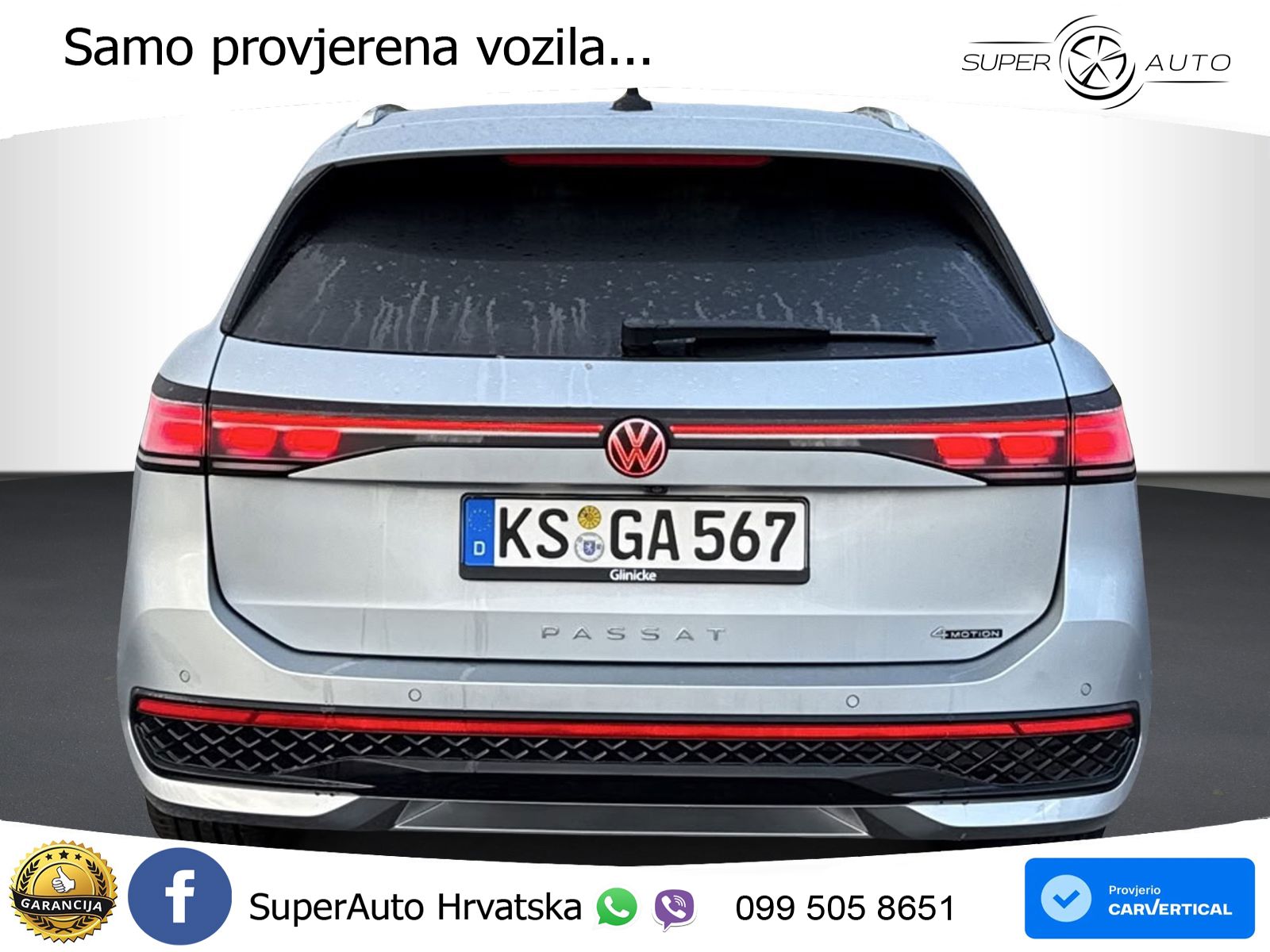 Volkswagen Passat Variant 2.0 TDI (193 KS) 4MOTION DSG R-Line MATRIX+GR SJED+KAM
