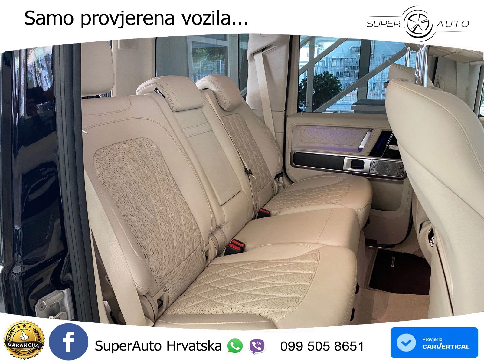 Mercedes AMG G 63 Long V8 (585 KS) 4MATIC 9G-TRONIC AMG SPEEDSHIFT PLUS LED+GR SJED+ACC