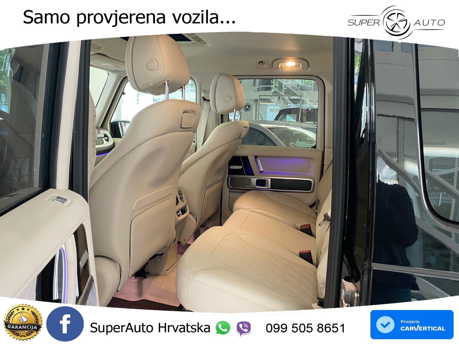 Mercedes AMG G 63 Long V8 (585 KS) 4MATIC 9G-TRONIC AMG SPEEDSHIFT PLUS LED+GR SJED+ACC