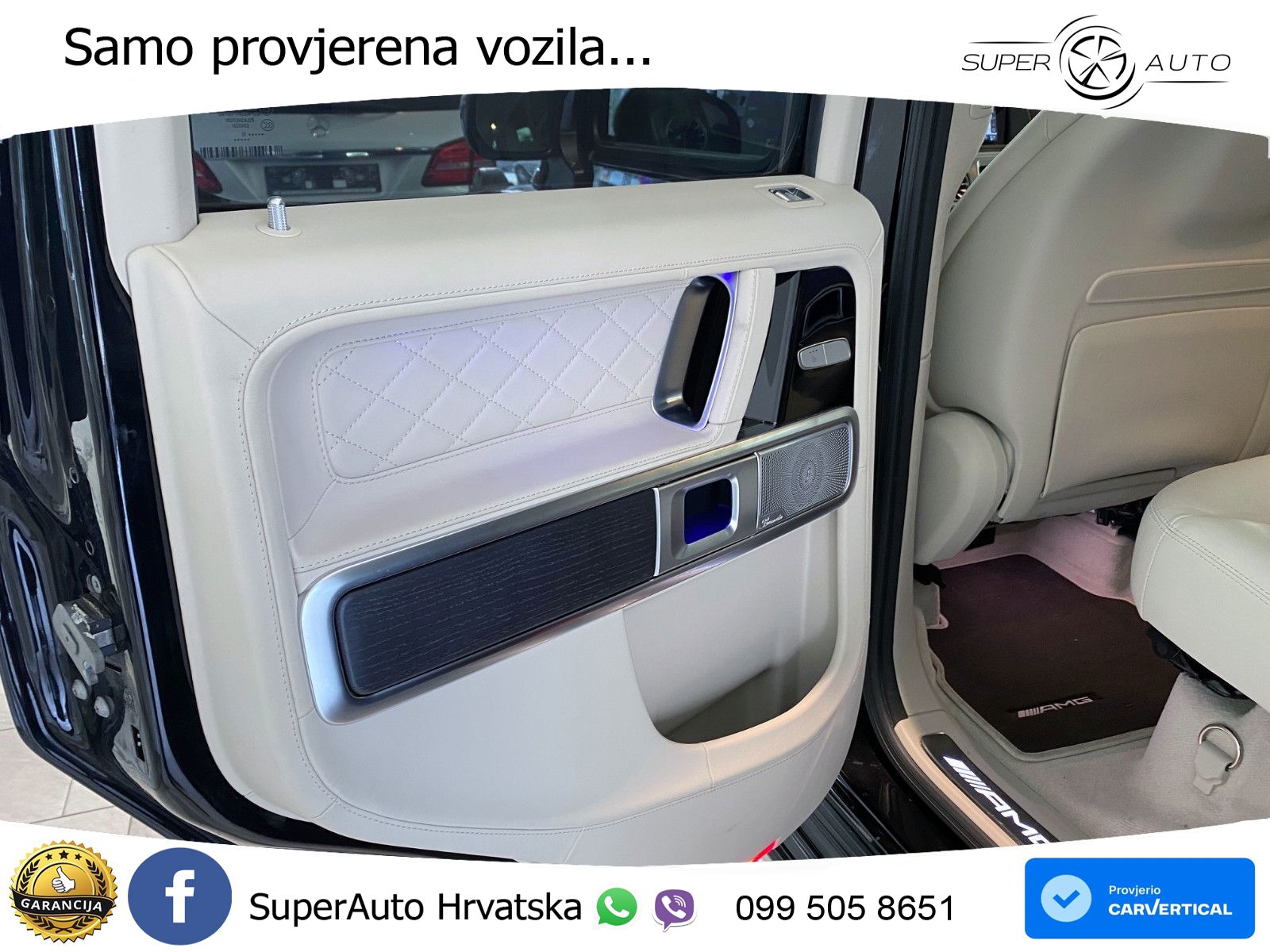 Mercedes AMG G 63 Long V8 (585 KS) 4MATIC 9G-TRONIC AMG SPEEDSHIFT PLUS LED+GR SJED+ACC