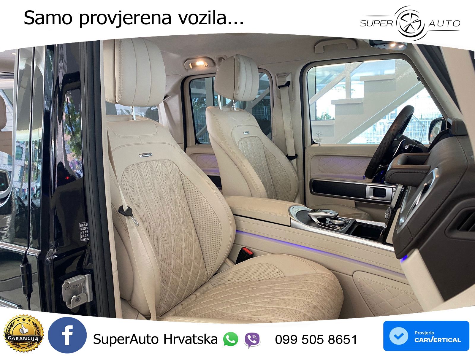 Mercedes AMG G 63 Long V8 (585 KS) 4MATIC 9G-TRONIC AMG SPEEDSHIFT PLUS LED+GR SJED+ACC