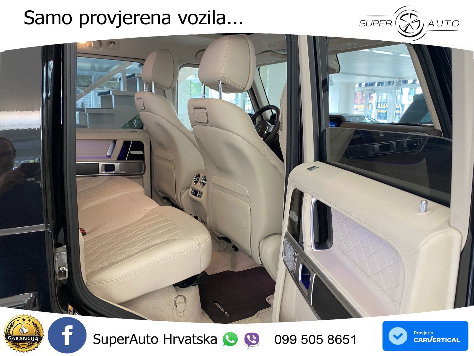 Mercedes AMG G 63 Long V8 (585 KS) 4MATIC 9G-TRONIC AMG SPEEDSHIFT PLUS LED+GR SJED+ACC