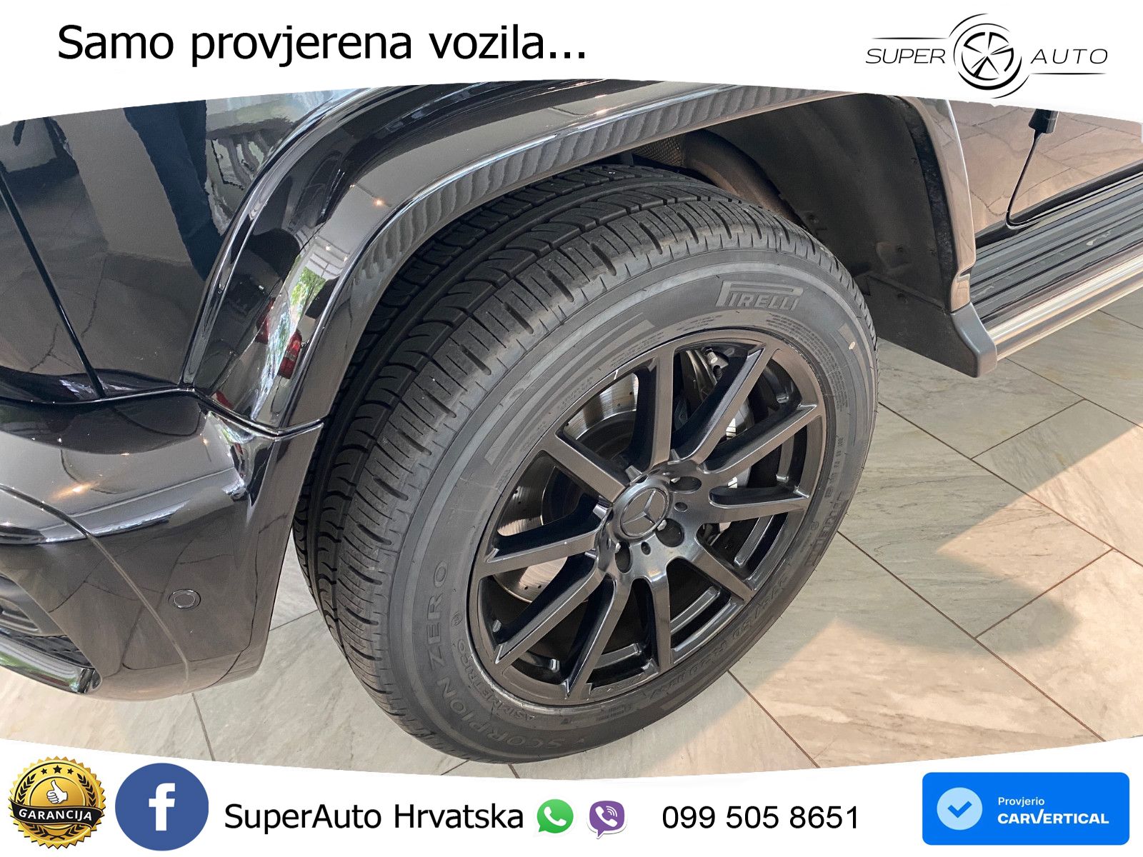 Mercedes AMG G 63 Long V8 (585 KS) 4MATIC 9G-TRONIC AMG SPEEDSHIFT PLUS LED+GR SJED+ACC