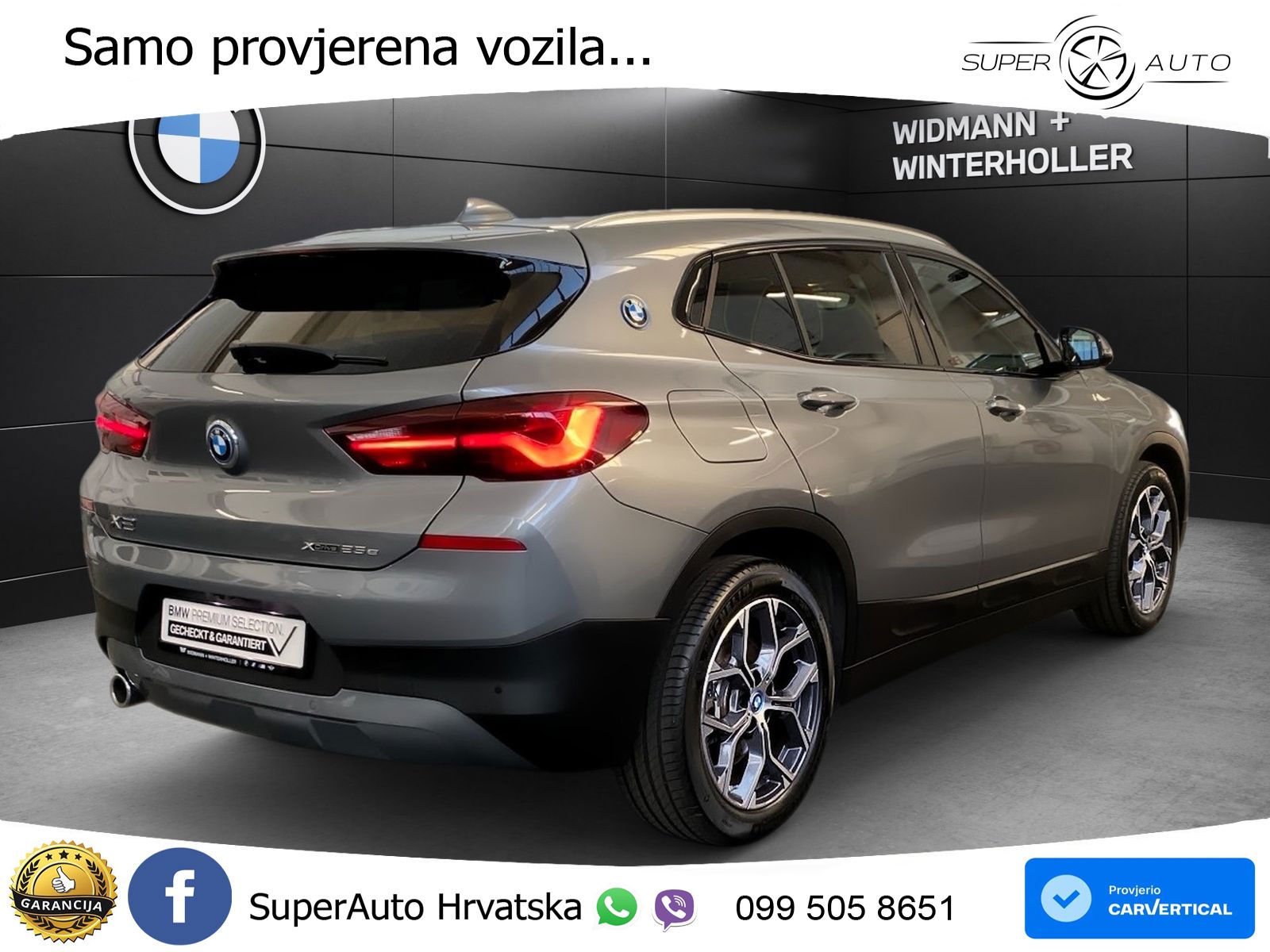 BMW X2 xDrive25e Steptronic Advantage LED+GR SJED+ACC
