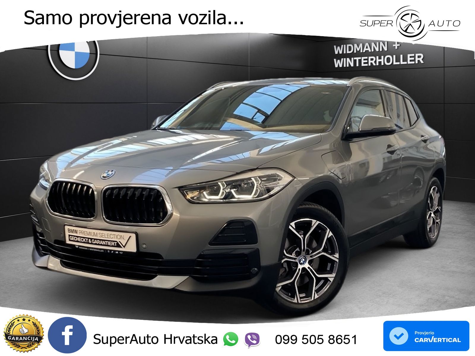 BMW X2 xDrive25e Steptronic Advantage LED+GR SJED+ACC