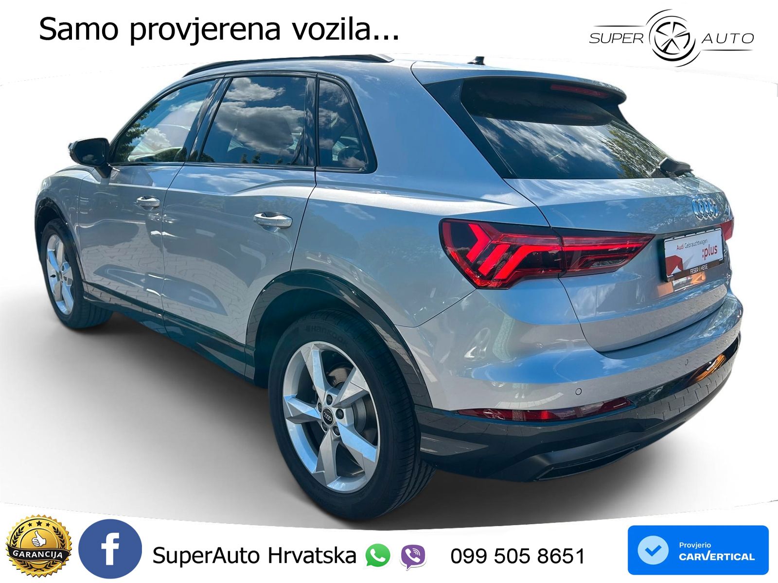 Audi Q3 1.5 TFSI (150 KS) S tronic advanced LED+GR SJED+ACC