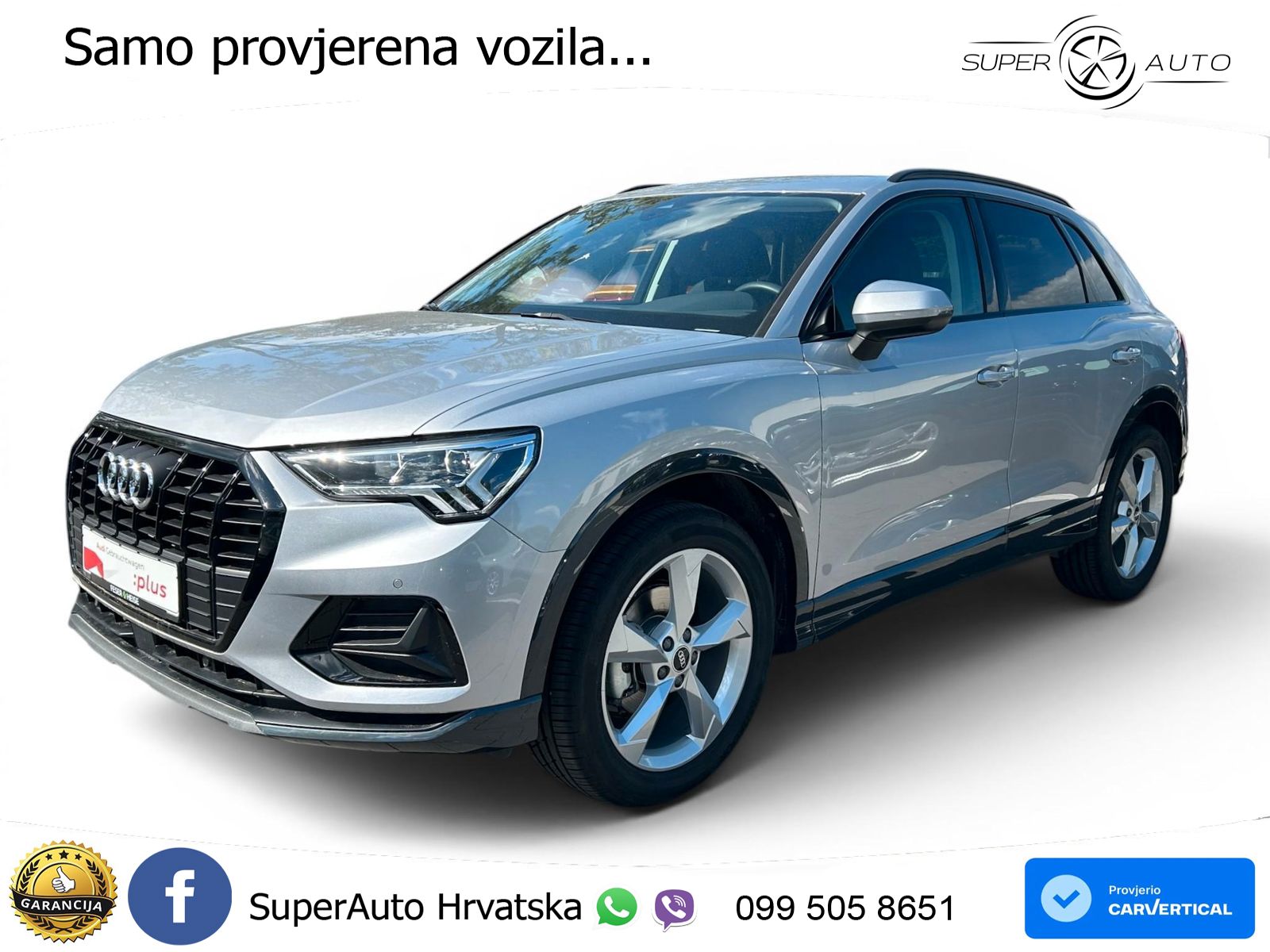 Audi Q3 1.5 TFSI (150 KS) S tronic advanced LED+GR SJED+ACC