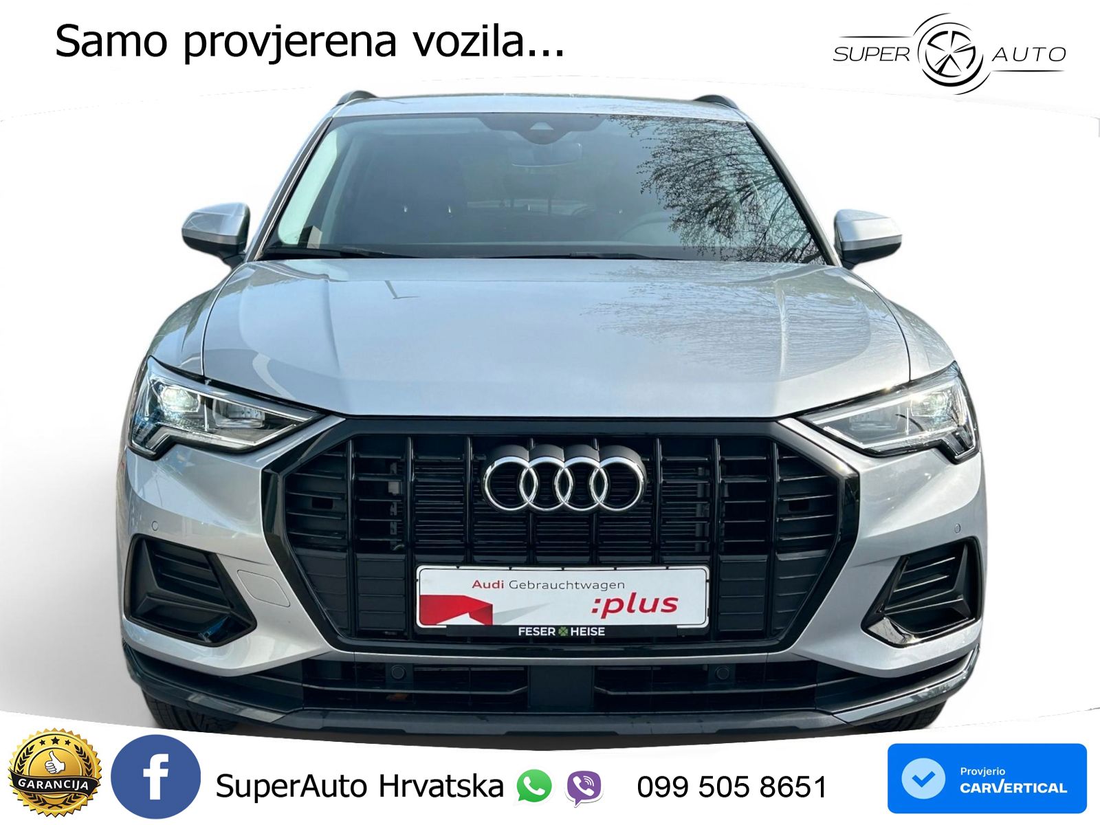 Audi Q3 1.5 TFSI (150 KS) S tronic advanced LED+GR SJED+ACC