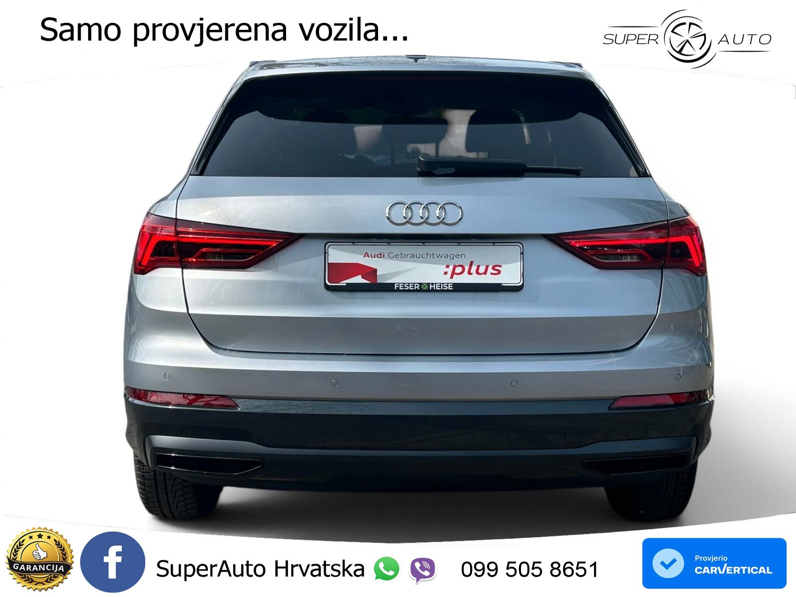 Audi Q3 1.5 TFSI (150 KS) S tronic advanced LED+GR SJED+ACC