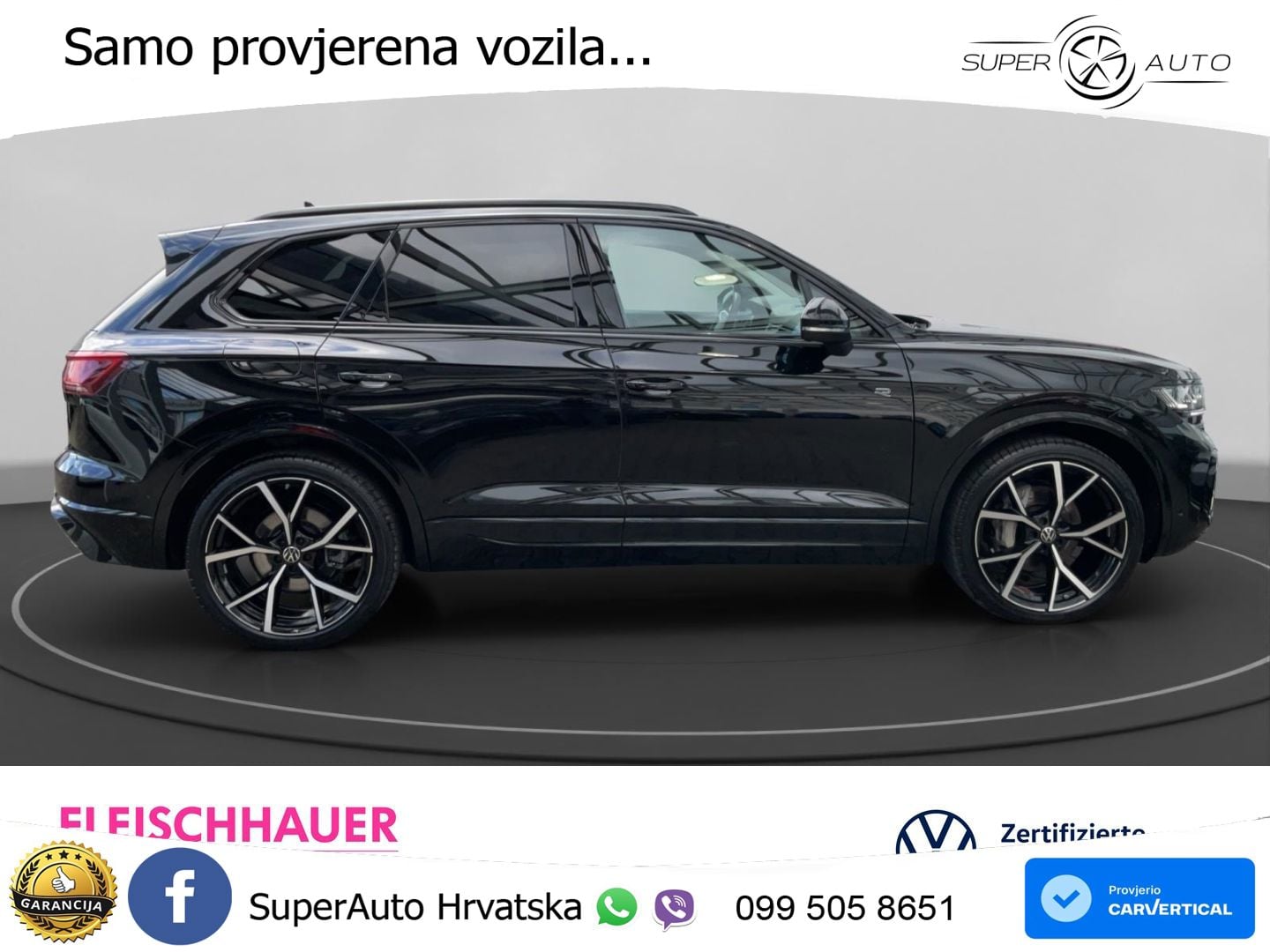 Volkswagen Touareg 3.0 V6 TDI (286 KS) 4MOTION Tiptronic ZRAČNI+ACC+4xGR SJED+KAM