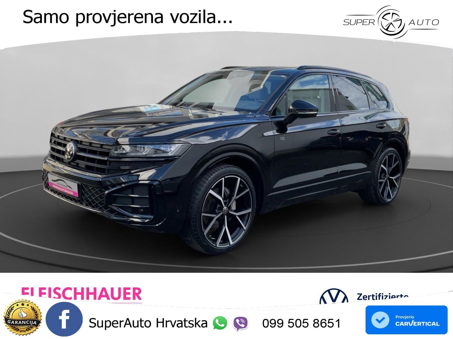 Volkswagen Touareg 3.0 V6 TDI (286 KS) 4MOTION Tiptronic ZRAČNI+ACC+4xGR SJED+KAM