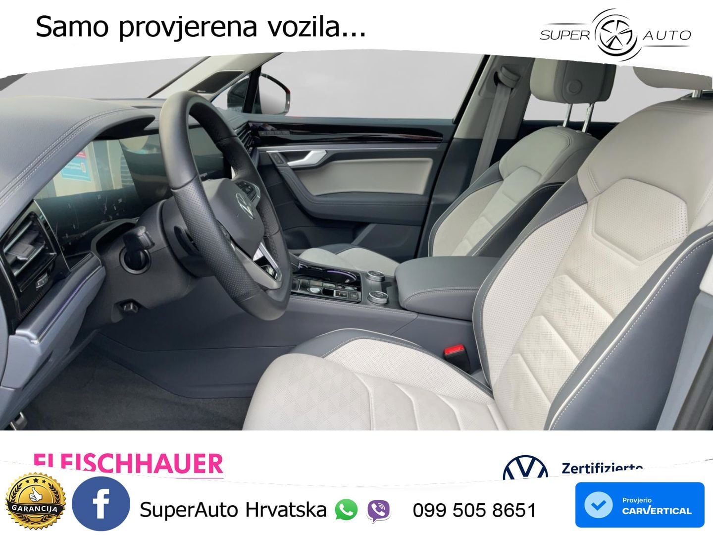 Volkswagen Touareg 3.0 V6 TDI (286 KS) 4MOTION Tiptronic ZRAČNI+ACC+4xGR SJED+KAM