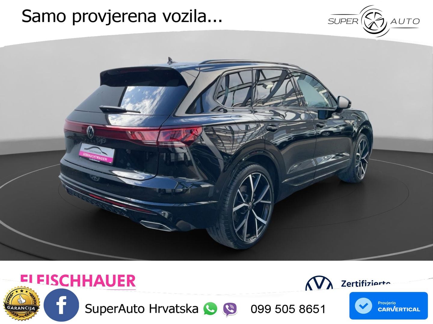 Volkswagen Touareg 3.0 V6 TDI (286 KS) 4MOTION Tiptronic ZRAČNI+ACC+4xGR SJED+KAM