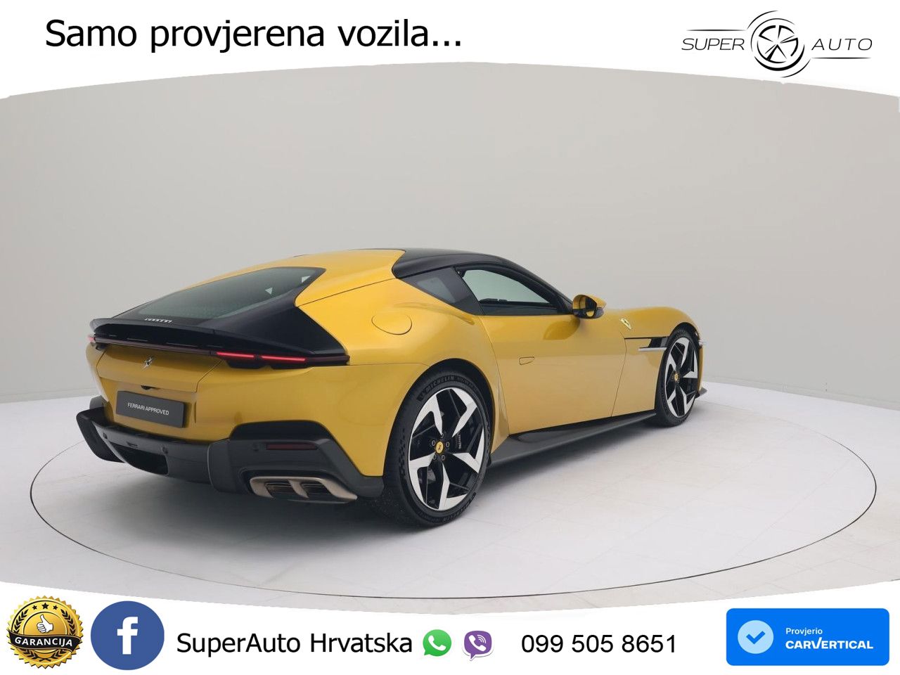 Ferrari 12Cilindri 6.5 V12 (830 KS) DCT MATRIX+GR SJED+KAM