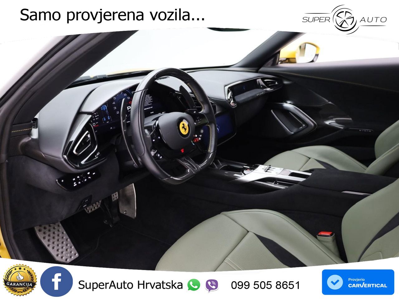 Ferrari 12Cilindri 6.5 V12 (830 KS) DCT MATRIX+GR SJED+KAM