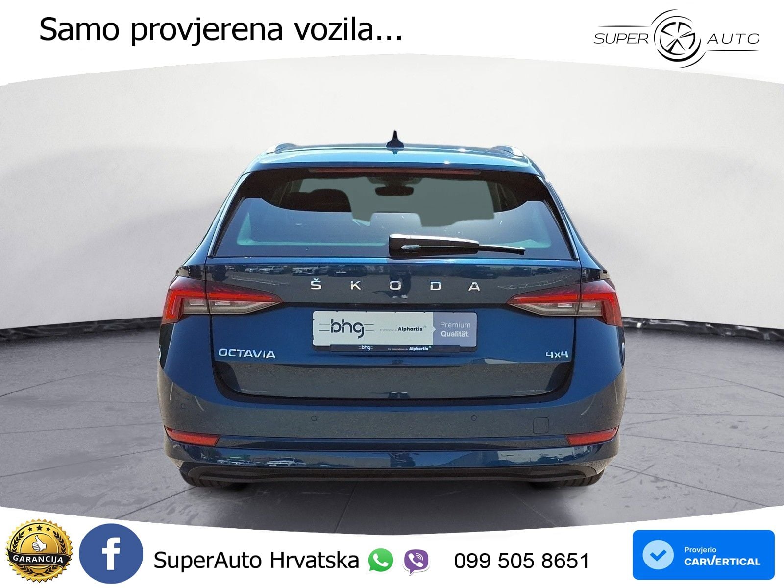 Škoda Octavia Combi 2.0 TSI (190 KS) 4x4 DSG