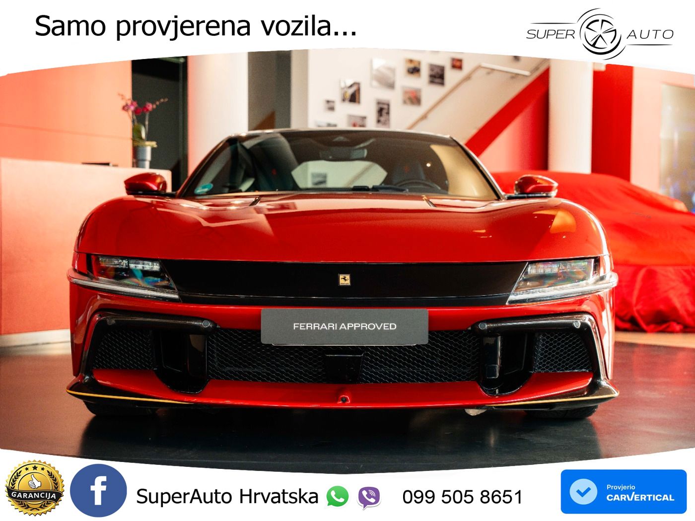 Ferrari 12Cilindri 6.5 V12 (830 KS) DCT LED+ACC
